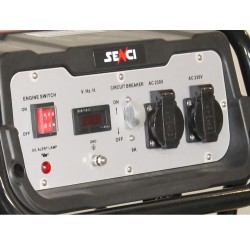 Бензинов генератор Senci SC-2500 TOP – 2,2 kW мощност, резервоар 15 л.